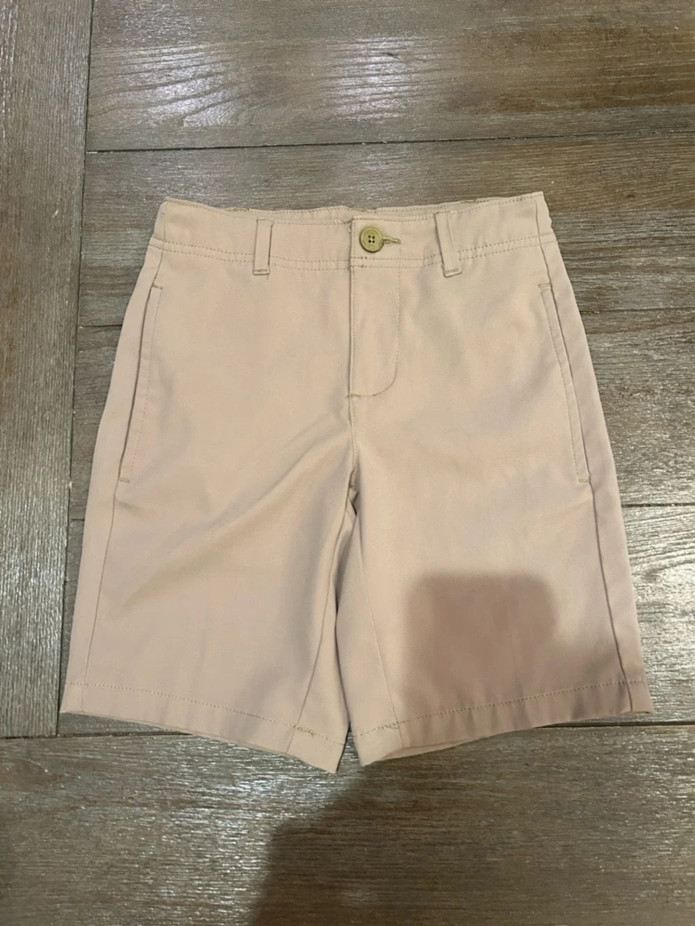 BCG Youth Small Khaki Performance Shorts Dri Fit Golf School Uniform - Picture 3 of 6